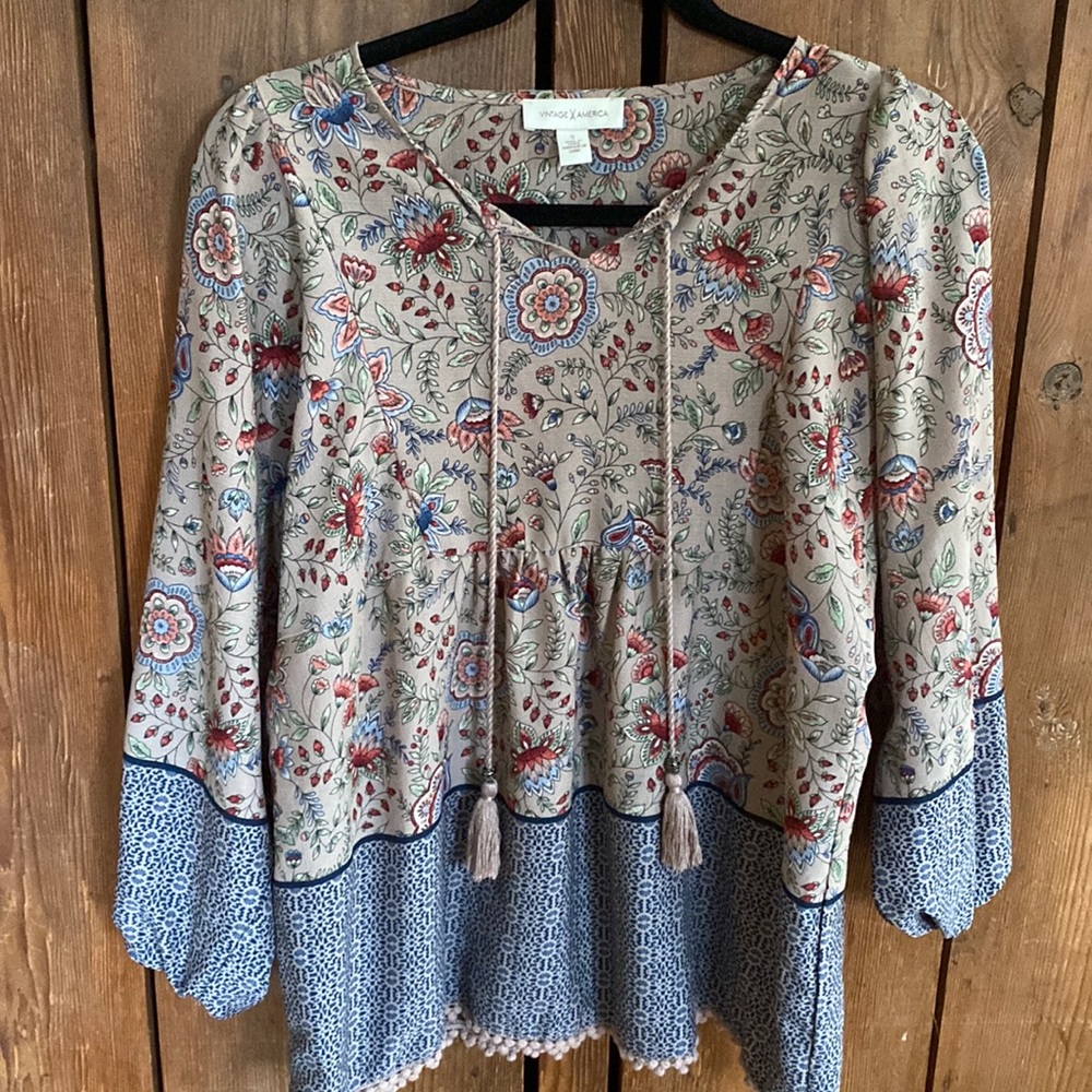 Vintage America Blouse